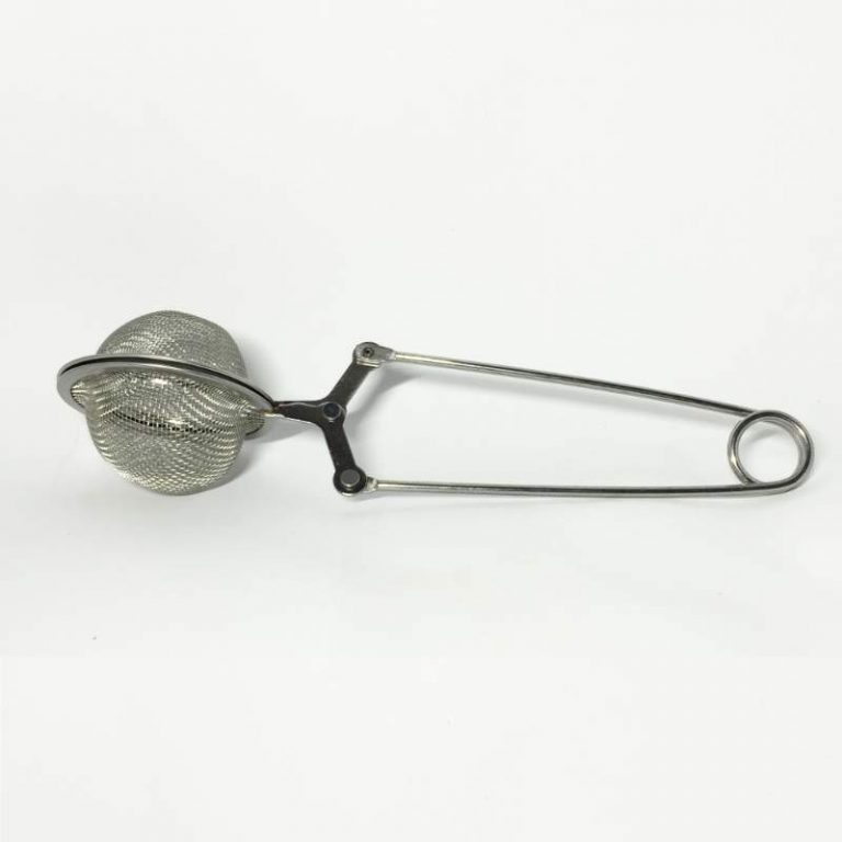 Boule à Thé/tisane Avec Pince Et Tamis Inox - Infuseur Compact Et élégant - 5
