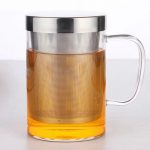 Tisanière 500ml avec filtre et couvercle en inox
