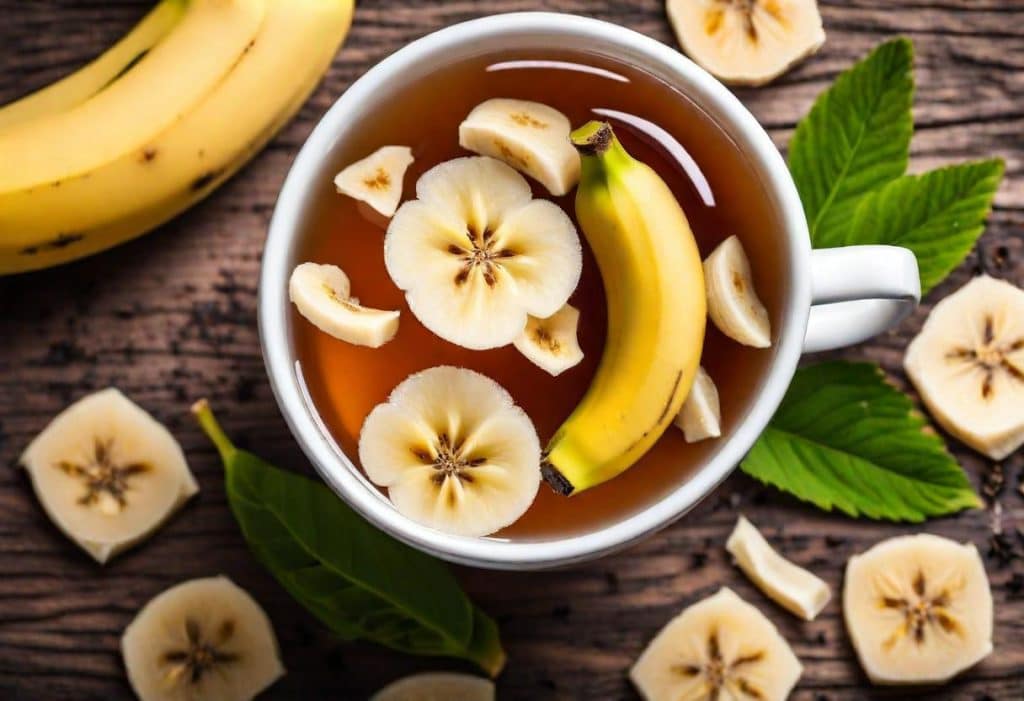 bienfaits tisane banane